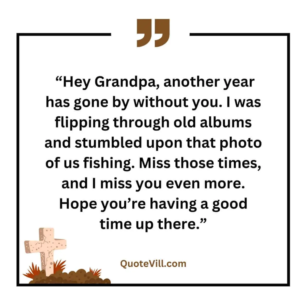 In Memory Of Grandfather Quotes
