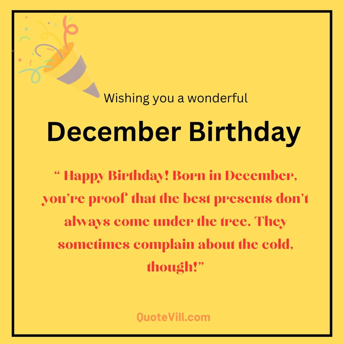 80 Best December Birthday Quotes,Wishes And Messages