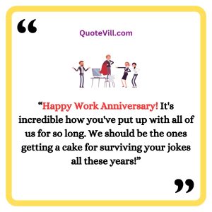 70 Best Meaningful Happy Work Anniversary Wishes