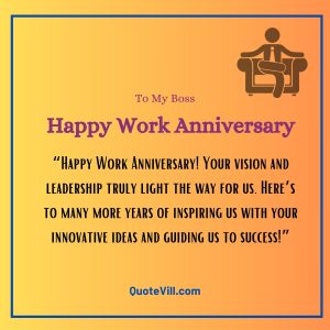 70 Best Meaningful Happy Work Anniversary Wishes