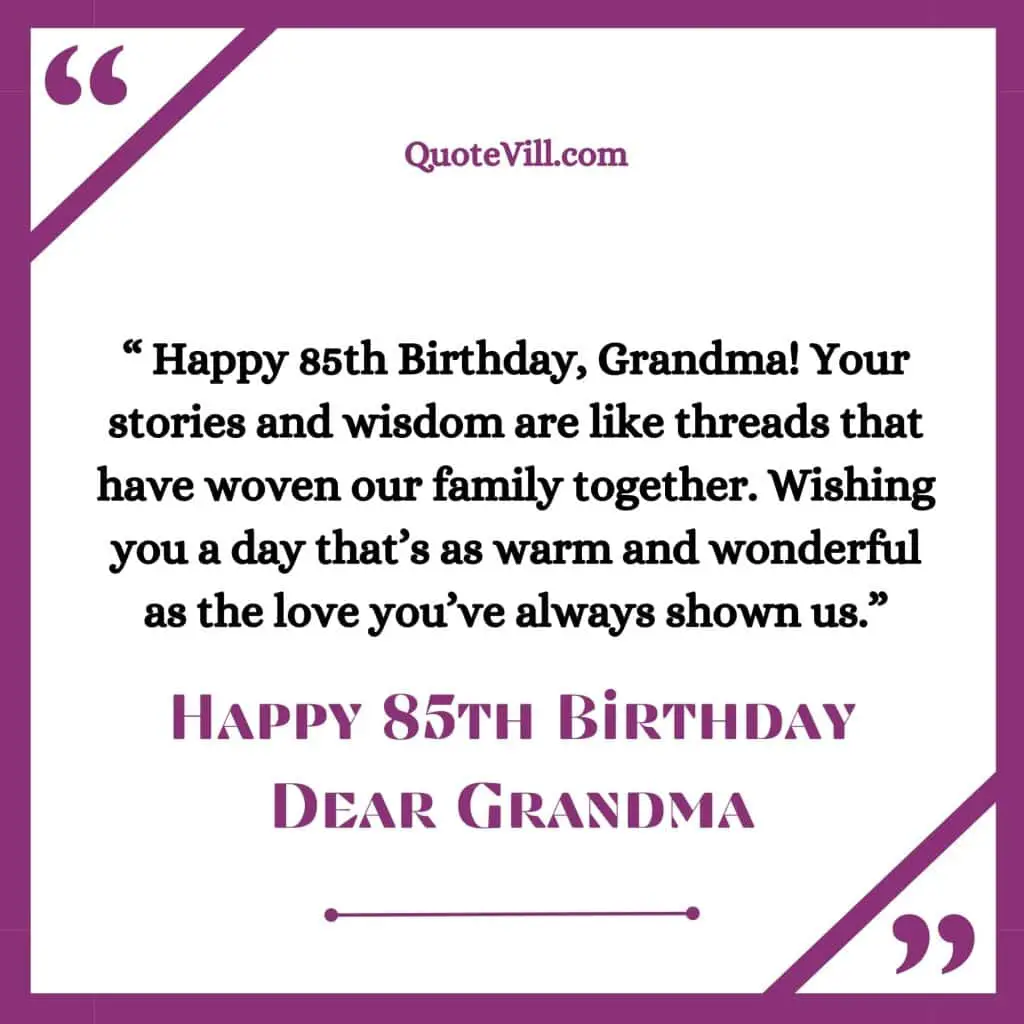 85th-Birthday-Greetings-For-Grandma