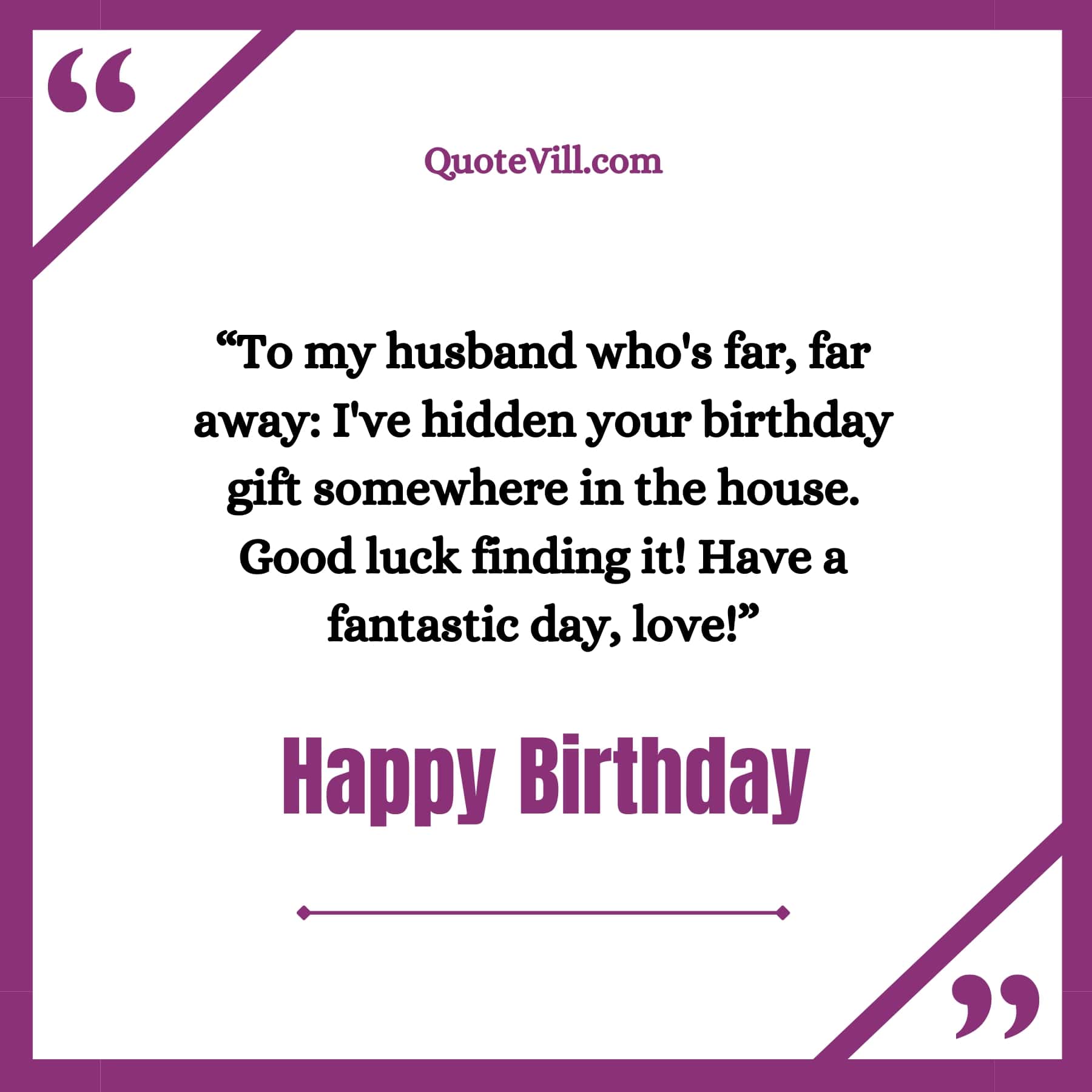 60 Special Long Distance Birthday Wishes for Husband