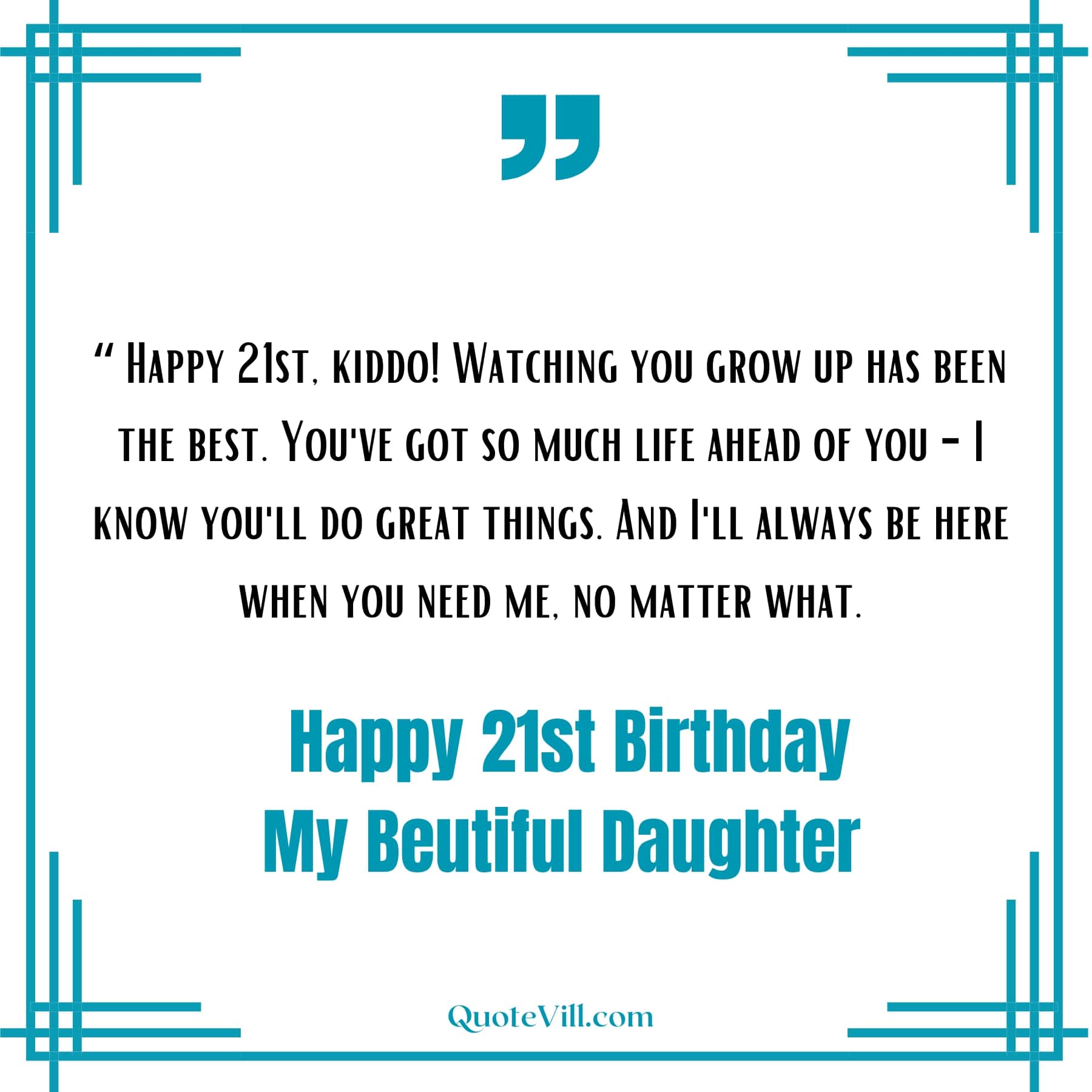 80 Sweet Happy 21st Birthday Wishes For Daughter